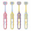 EASICUTI Soft Toddler Toothbrushes, Efficient 3 Sided Toothbrush, Baby Toothbrush 12 Months and up, Infant Toothbrush, Toddler Training Tooth brush for Ages 1-8 Years, Cleans All Sides-4 Pack (Patent) view 1