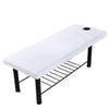 AMENGJ Beauty Couch Cover Universal Soft Elastic Fitted Bed Cover Beauty Salon Massage Body SPA Bedsheet(White) view 1
