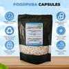 FoodPURA 365 X Food Grade Diatomaceous Earth Capsules (Codex) Pure White 94% Silica Fresh Water Sourced 600mg - Capsules, The SAFEST Way to take Supplements! view 3