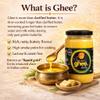 Just Ghee Nutty Bengali Ghee | No Nuts | Premium Authentic Cow Ghee | Grass-Fed Cows | Rich Taste | High Smoke Point | Nutrient-Rich | Vegetarian | Ayurvedic Benefits | 600g view 4