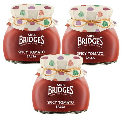 Mrs Bridges - Spicy Tomato Salsa - 200g - Pack of 3