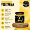 Just Ghee  Nutty Bengali Ghee | No Nuts | Premium Authentic Cow Ghee | Grass-Fed Cows | Rich Taste | High Smoke Point | Nutrient-Rich | Vegetarian | Ayurvedic Benefits | 150g view 3