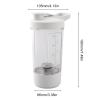 Fruusv Protein Shaker Bottle Electric | High-Speed Protein Blender | Rechargeable Multifunctional Shaker Cups for Smooth Protein Blends, Ideal for Fitness Enthusiasts and -the-Go Nutrition view 2
