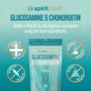 Glucosamine and Chondroitin with Vitamin C | Joint Support and Healthy Lifestyle | Premium GMP UK Certified Complex | 120 Clean Capsules | Vitality and Longevity | SPIRIT VITALE view 2