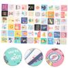 DIYEAH Motivational Bento Box Cards for Boys and Girls Inspirational Lunch Box Note Cards 60pcs with Bright Colour Printed Paper and Adorable Illustrations for School and Everyday Use view 4