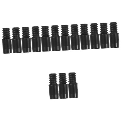 Cabilock 9pcs Threaded Tip Replacement for Mop Broom Poles Handle Tips for Extension Poles in Household Cleaning