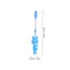 Healvian 32pcs Boys and Girls Toothbrush Soft Bristles Boys and Girls Toothbrush Heads Cartoon Design Suction Cup Base view 2