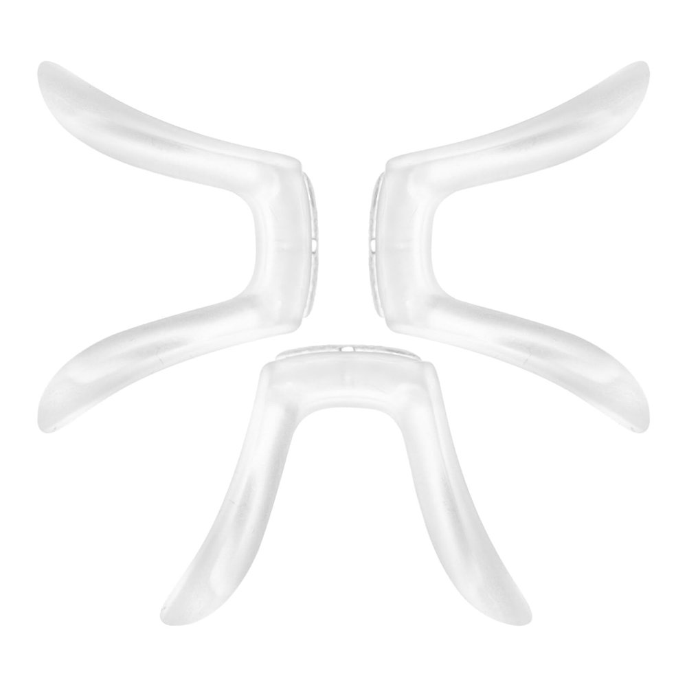 3pcs Eyeglasses Nose Pads Glasses Nose Pads Soft Silicone Cushion Nose Bridge Pads Nose Pieces Eyeglasses Replacement Repair Tools for Glasses Sunglasses