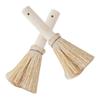 Garneck 2pcs Tawashi Brush Kitchen Scrubbing Brush, Coconuts Fibre Dish Scrubber with Solid Wood Handle, Gentle on Cookware, Oil-resistant Bristles for Dishes, Pots and Pans view 1
