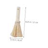 Garneck 2pcs Tawashi Brush Kitchen Scrubbing Brush, Coconuts Fibre Dish Scrubber with Solid Wood Handle, Gentle on Cookware, Oil-resistant Bristles for Dishes, Pots and Pans view 2