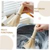 Garneck 2pcs Tawashi Brush Kitchen Scrubbing Brush, Coconuts Fibre Dish Scrubber with Solid Wood Handle, Gentle on Cookware, Oil-resistant Bristles for Dishes, Pots and Pans view 3