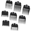 8 PCS Hair Clipper Guards, 8 Sizes Hair Clipper Guards Combs Replacement Hair Clippers Attachment for Most Clippers Trimmers, for Adults, Children, Pets view 1