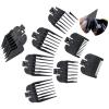 8 PCS Hair Clipper Guards, 8 Sizes Hair Clipper Guards Combs Replacement Hair Clippers Attachment for Most Clippers Trimmers, for Adults, Children, Pets view 2