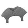 WABMJGW Shoulder Warmer Double Shoulder Support Brace Men Women,thickened Shoulder Wrap Protector,Winter Warm Shoulder Pad shawl for Neck and back Pain Relief,Dark Grey-M view 1