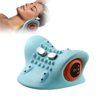 Hugterra Massager 26-Degree Angle Neck Relaxer Stretcher, 2024 Best Hugterra Neck Massager,Hugterra Massager, Heated Neck and Shoulder Relaxer