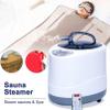 4L Sauna Steamer Pot for with Thermostat, 2000W Portable Portable Fumigation Machine with Remote Control and Timer, Sauna Generator Large Wooden Barrel Steam Sauna Rooms, Body Therapy Steamer view 2