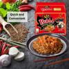 Samyang Chicken Ramen Noodles (140 x 5) Gram - Instant Korean Style Spicy Flavour - Quick & Delicious Instant Chewy Noodles (Pack of 3, Samyang 2xSpicy Noodles) view 2