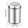 Sopamis M-ini Electric Shaver, Portable Electric Shaver for Man, USB Rechargeable Razors with Double Ring Elastic Net, Pocket Size Waterproof Electric Shavers Razors for Travel, Business Trip view 2