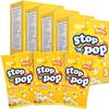 16 Box Stop N Pop Butter flavoure Microwave popcorns Cinema Style microwave Popcorns Movie night butter flavoured popcorns (3 bags in each box total 48pk) view 3