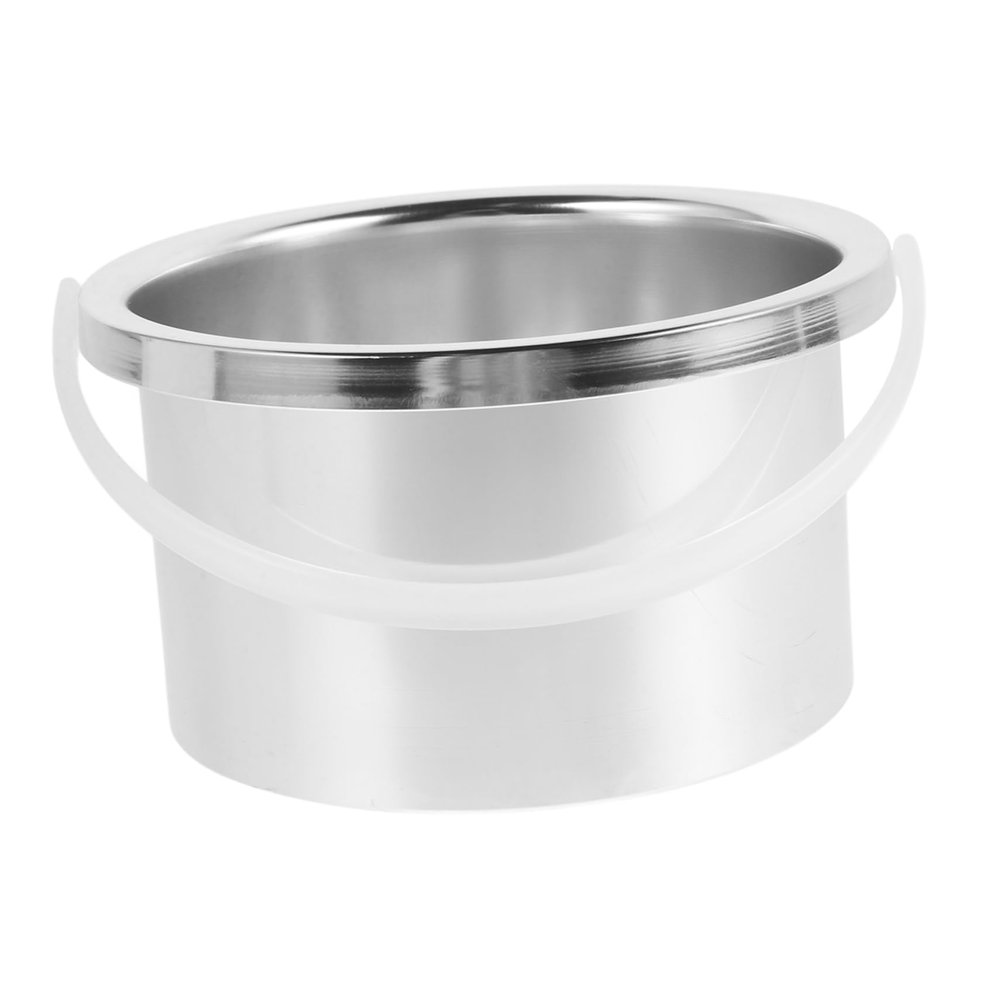 Beaupretty Wax Warmer Replacement Dish 105mm Inner Diameter Aluminum Alloy Pot for Wax Machine Warmer Secure Usage Multipurpose Silver