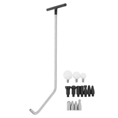 NOENNULL Paintless Dent Repair Tools Stainless Steel Dent Removal Rods Auto Body Dent Removal Set for Hail Damage