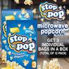 9pkx85g Stop N Pop salted flavoured Microwave Popcorn (3 BOX) Cinema style salted Popcorn Family movie night salted microwave popcorn view 3