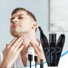 Ear Nose Hair Trimmer | Rechargeable Precision Trimmer | Powerful Motor Waterproof Detail Trimmer | Rinsable & Interchangeable Heads, Multi-Purpose Hair Remover, Cordless Grooming Tool view 3