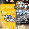 9pk x 85g Stop N Pop microwave popcorn Sols butter Flavour Microwave popcorns 3 BOX movie night Popcorn Family size butter Flavour microwave popcorn view 2