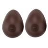 KRLZKID Mastectomy Silicone Breast Prosthesis Bra Insert Enhancer Self-Adhesive Fake Boob For Crossdresser,Black-L/800g/Pair/CupC view 1