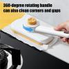 Auto Cloth Changing Mop - Rotating Floor Mop | Cloth Changing Small Mop | Portable Small Mop | Portable Small Mop | Rotating Cloth Changing Mop, Small Flat Dust Mop for Wall, House & Window view 2