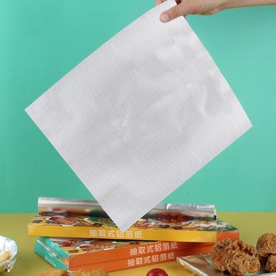Catering Aluminum Foil Paper 27x30cm for Ovens and Freezers for Cooking Needs (20 sheets)