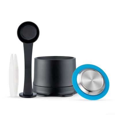 Reusable Coffee for PODS for Zenius, Stainless Steel Construction, Compatible with Fine Grind Coffee (c)