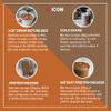 ICON Nutrition Hibernate Micellar Casein Protein - Cinnamon Vanilla Swirl, Slow-Release Nighttime Recovery Formula, 24g Protein, 100% Grass-Fed Casein, Low Sweetener  900g, 30 Servings view 4