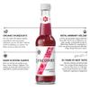 Luscombe - Raspberry Crush (12x27cl) - Dartmoor Spring Water, Sicilian Lemon Juice & Madagascan Vanilla, All Natural Organic Ingredients, Vegan & Gluten Free view 4