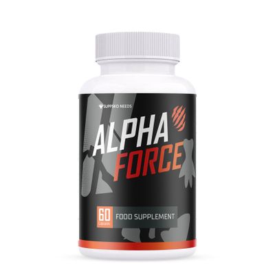 Alpha Force Food Supplment Advanced Formula for max Performance 60 Capsules SUPPSKO NEEDS