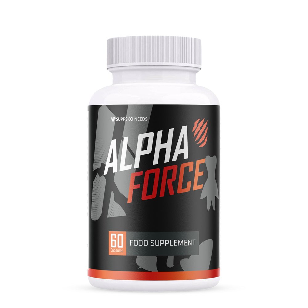 Alpha Force Food Supplment Advanced Formula for max Performance 60 Capsules SUPPSKO NEEDS