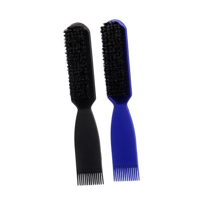 minkissy 2pcs Beard Shaper Hair Brush Men Beard Comb and Brush for Men Replacement
