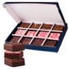 Patisserie Valerie Chocolate Fudge Brownies, 12 Pack - Double Chocolate, Cherry, Salted Caramel - Handmade in the UK - Birthday Gifts view 1