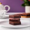 Patisserie Valerie Chocolate Fudge Brownies, 12 Pack - Double Chocolate, Cherry, Salted Caramel - Handmade in the UK - Birthday Gifts view 2