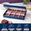 Patisserie Valerie Chocolate Fudge Brownies, 12 Pack - Double Chocolate, Cherry, Salted Caramel - Handmade in the UK - Birthday Gifts view 3