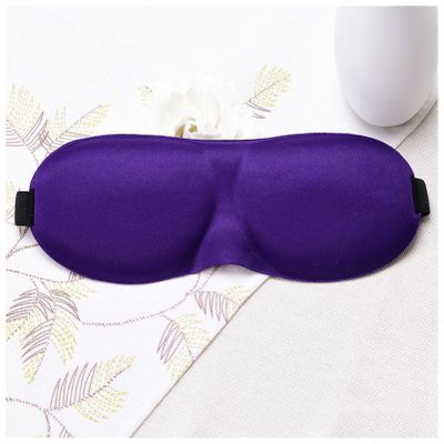 Eye Mask for Sleeping 1Pcs 3D Sleep Mask Natural Sleeping Eye Mask Eyeshade Cover Shade Eye Patch Women Men Soft Portable Blindfold Travel Eyepatch Sleep Mask(Purple)