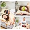 Eye Mask for Sleeping 1Pcs 3D Sleep Mask Natural Sleeping Eye Mask Eyeshade Cover Shade Eye Patch Women Men Soft Portable Blindfold Travel Eyepatch Sleep Mask(Purple) view 3
