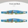 Summer Parrot Pineapple Bird Print Sleep Mask,Soft Skin Friendly Eye Covers, Light Blocking Sleeping Mask for Travel Yoga Nap view 2
