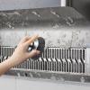 Stainless Steel Scourer with Handle, Stainless Steel Dish Scrubber with Handle - Wool Dish Scrubber Heavy Duty, Scrubbing Brush Kitchen, Cleaning Brush for Washing Pots, Pans, Sinks view 2