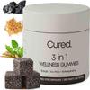 Cured 3 in 1 Gummies, Cured Shilajit Gummies for Men, Pure Shilajit Gummies, 30 Day Supply Per Bottle (2pcs) view 1