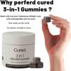 Cured 3 in 1 Gummies, Cured Shilajit Gummies for Men, Pure Shilajit Gummies, 30 Day Supply Per Bottle (2pcs) view 3