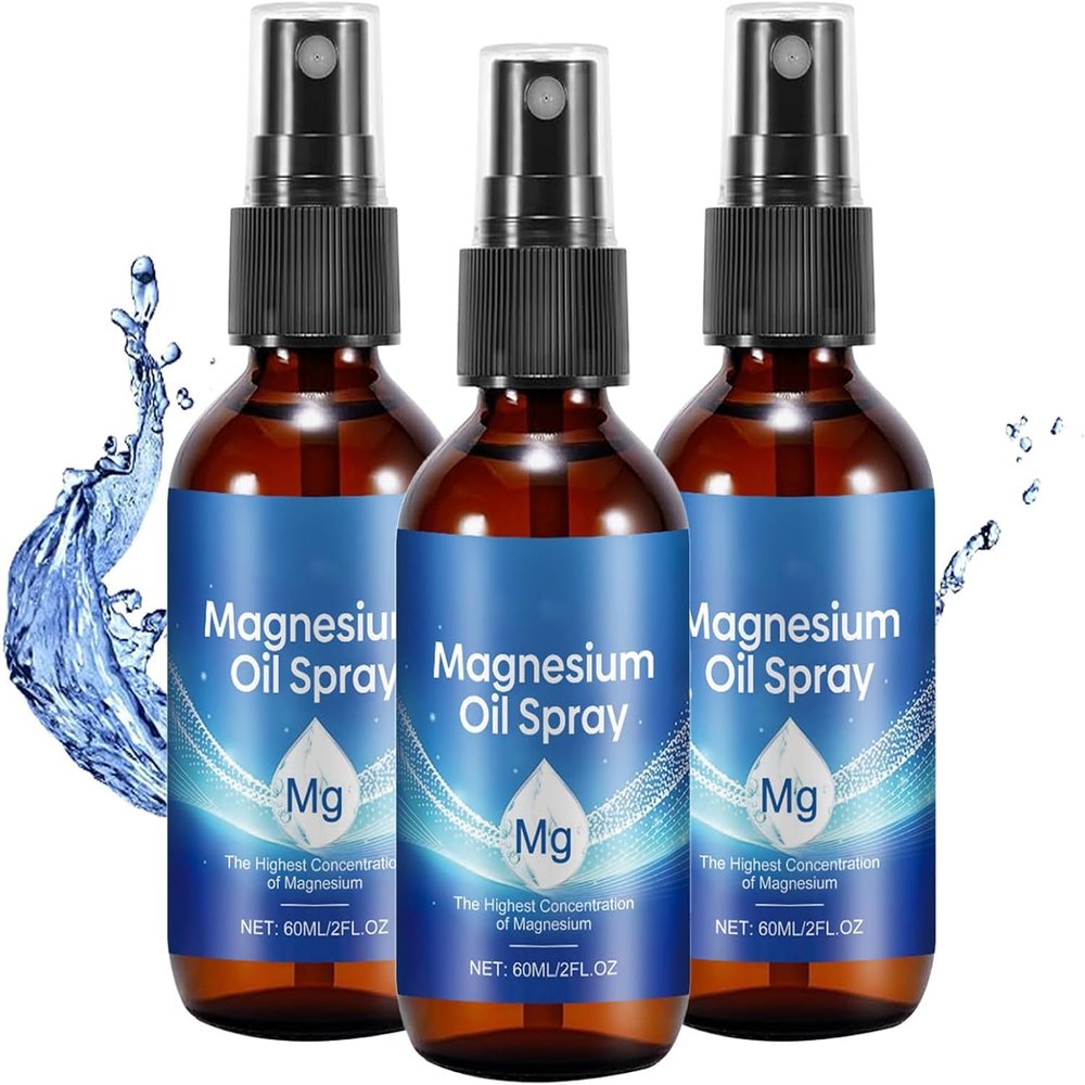 QRXALISA Magnesium Spray Magnesium Spray for Feet Pure Magnesium Oil Spray Magnesium Oil Can Be Used to Relieve Fatigue and Help Sleep