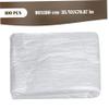 100Pcs Massage Table Cover, 35x71in PE Film Massage Table Sheets Transparent Massage Bed Sheets for Massage Tables Bed Treatment Waxing Protection,Waterproof,Oil Resistant,Massage Table Sheets view 3