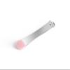 Tongue Scraper with Travel Case, Strong Tongue Scraper for Adults, Stainless Steel Tongue Cleaner with Silicone Brush, Get Rid of Bad Breath (Pink) view 4