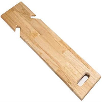 Wooden Slide Transfer Board for Easy Patient Transfer Wheelchair to Bed Bathtub Car Assist Device for Elderly and Handicap Portable and Durable Wood Slide Board